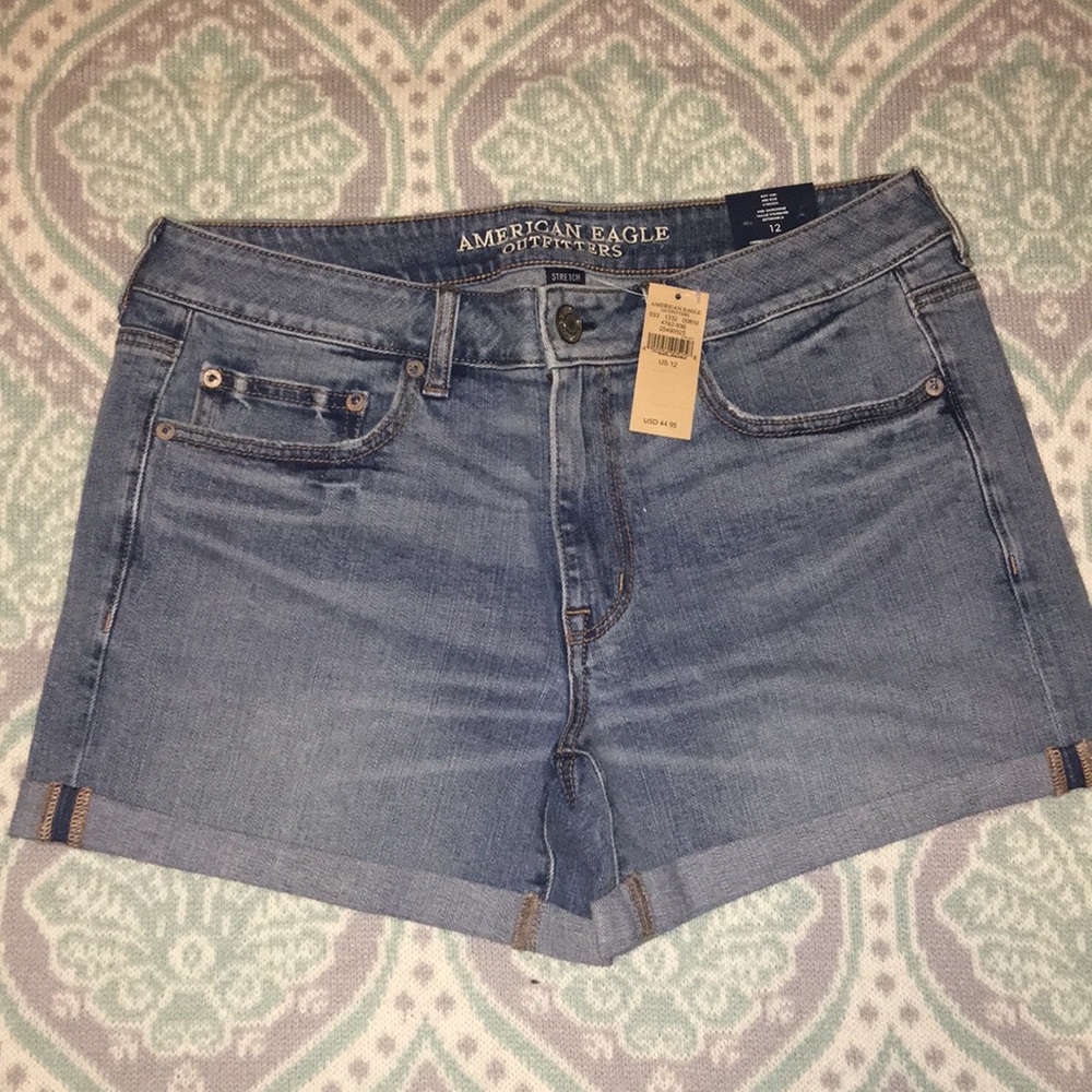 AE denim boy midi short